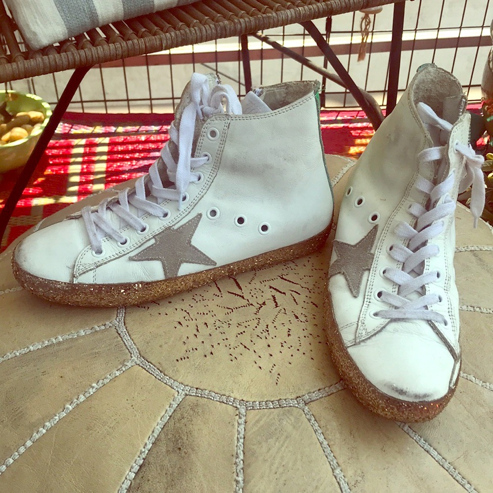 Golden Goose Francy glitter sneakers